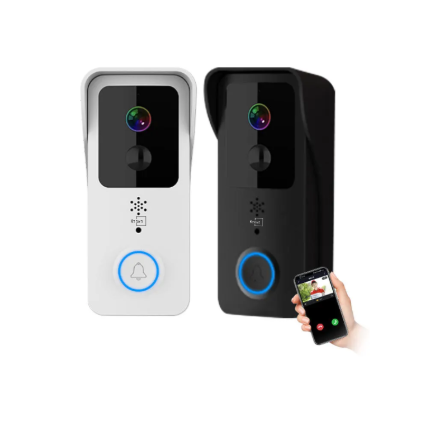 Brawo™ Security Wifi Ringeklokke med kamera